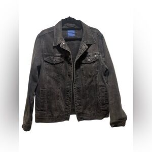 Zara Men’s XL Denim Off Black Jacket